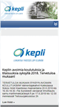 Mobile Screenshot of kepli.fi